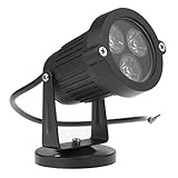 2本セット スポットライト ガーデンライト アウトドア 3LED IP65防水 9W 暖かい色