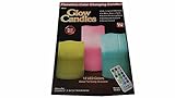 4pc Flameless Candles色withリモートコントロール