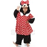 サザック フリース 着ぐるみ ディズニーキャラクター ミニー着 子供用 110cm RBJ-028F
