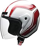 リード工業(LEAD) バイク用ジェットヘルメット APRET (アペレート) ホワイト フリーサイズ (57-60cm未満)