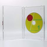 オーバルマルチメディア 1枚収納 スーパーキングジュエルボックス 2個 トレイ組込み済