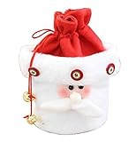 クリスマスデコレーションクリスマスギフトバッグアップルバッグキャンディバッグ[H]