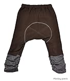 日本製 秋冬定番ルーズモンキーパンツ ブラッシュ 80cm ダークブラウン