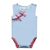 ALLAIBB ベビー服 ロンパース カバーオール 前開き 男の子 女の子 夏 ノースリーブ 中国風 チャイナドレス 中華着物 可愛い プレゼント size 80 (ブルー)