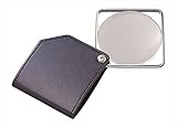 ポケットルーペIHL-3146 BU(ブルー)／レンズ径63mm／倍率3.0倍／プラスチック製レンズ