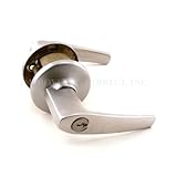 クイックセット406dl最大シリーズDelta Single円柱Keyedエントリドアレバーセット（I、 406DL26DRCALRCSBBPKG