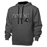 NCAA Providence Friarsベンチマークカラーブロックプルオーバーフード、スモール、グラファイト/ブラック