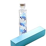 アートフォーシーズン　ハーバリウム　プリザーブドフラワー (ブルー)