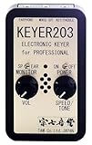 TAM-KEYER203 エレクトリック・キーヤー スピーカー内蔵・ヘッドフォン端子あり スクイズ対応 電鍵モード対応