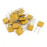 uxcell 20 個 16V 3A PPTC リセッタブル ヒューズ ラジアル リードタイプ ポリスイッチ