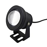 RC スポットライト 屋外防水 10W RGB LED ガーデンライトDC/AC 12V 低電圧 屋外フラッドライト 景観照明 プラグとリモコン付き