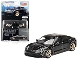MINI GT 1/64 ポルシェ タイカン ターボ S バルカノグレーメタリック (右ハンドル) 完成品
