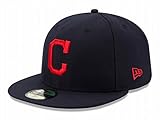 ニューエラ 59FIFTY MLB オンフィールド クリーブランド・インディアンス(ロード) 11449378 Onfield Cleveland Indians(road) CLE Tribe 8(