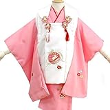 七五三着物セット3歳被布三歳 刺繍被布セット 2色/ピンク