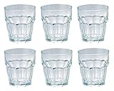 サントリーマーケティング ロックグラス クリア 270ml ロックバー オールド 105-40 6個入り