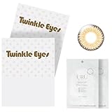カラコン トゥインクルアイズ ヘーゼル マンスリー UV プラス 1ヵ月 かとみか twinkle eyes 1month 2箱2枚入り 度あり 【マスクシート付き】 (-2.75)
