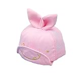 0-9歳男女児童/ベビー用夏ネットキャップ・トピー・キャスケット・太陽帽・野球帽 コットン 刺繍 通気 (01)