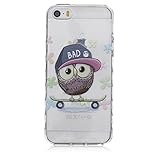 UNEXTATI iPhone SE 対応 ケース 衝撃吸収 高品質 TPU ハード カバー 超薄型 液晶保護 脱着簡単 Apple iPhoneSE 用 Cover (クリア #2)