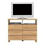 日本製 北欧風 幅105cm ハイタイプテレビボード 完成品