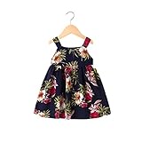 ベビー服 女の子 子供服 Pojour ワンピース 夏 花ドレス プリンセスドレス 子供キャミソール ギフト 綿 通気 80cm