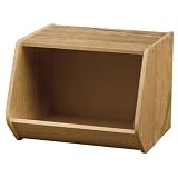 アイリスプラザ スタックボックス オープンタイプ 幅40×奥行38.8×高さ30.5cm ヴィンテージナチュラル ~SMART COLLECTION~