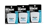 REACH(リーチ) REACHリーチ デンタルフロスワックス 50ｍ 3個セット 50ｍ×3個