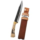 長雲斉 鞘付 片刃 山鉈 （安来鋼付） 240mm