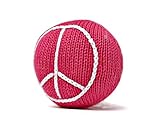おもちゃ Estella Hand Knit Organic Peace & Love Rattle Baby Toy [並行輸入品]