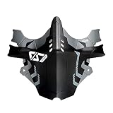 ライラクス(LayLax) ARMOR FACE GUARD アーマーフェイスガード [SHADOW BLACK シャドウブラック][バトルスタイル] ポリカーボネート 硬質 フェイスマスク サバイバルゲーム用