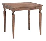 ミキモク ダイニングテーブル アビーロード ダークブラウン 75×70×70cm ATO-120550 RLB 代引不可