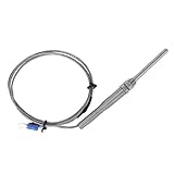 【ノーブランド品】50mm　Kタイプ 熱電対センサー　-100°C to 1250°C　プローブ1M