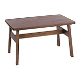 ダイニングテーブル/リビングテーブル 【長方形 幅120cm】 ダークブラウン 『ベルク』 木製 ブラッシング加工 生活用品 インテリア 雑貨 インテリア 家具 テーブル ダイニングテーブル 木製、天然木 top1-ds-1748440-a