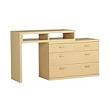 arne テレビ台 チェスト 完成品 伸縮 コーナー ハイタイプ 引出し付き リビング T+D 90チェスト ナチュラル