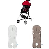 【セット買い】コンビ Combi ベビーカー F2 AF フレイムレッド(RD) 【対象月齢:7カ月~36カ月頃】+1秒タオル マルチフィットシート2枚