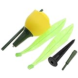 ?チューリップライト　パスライト屋外の庭の芝生ソーラーランプ搭載のLED　イエロー