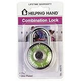 Helping Hand fq40070南京錠ダイヤルコンボ、1 – 3 / 4 "