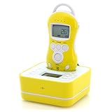 BILLFET ベビーモニター 2 Way Talk Audio Baby Monitor with Temperature Monitoring, Lullabies and LED Night L