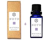 NOTO 藤 オイル 5ml WISTERIA AROMA OIL ウィステリア フジ フレグランスアロマオイル アロマギフト (藤 香料 5ml)