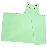 西松屋 フード付きバスタオル（カエル）