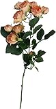 asca 造花 ミニローズ ピーチ 72-36035-4