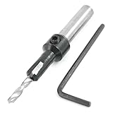 ラウンドシャンク木工3.5mmx8mmカウンターシンクドリルビットツール3" ロング