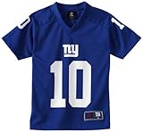 NFL新しいYork Giants Eli Manning 8 – 20 Boys NFLファッションパフォーマンスTee ブルー