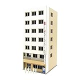 さんけい 1/220 みにちゅあーとプチ ビル-4 MP01-140 ペーパークラフト