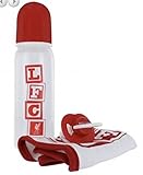 リバプールFCベビーギフトセット – 機能LFCチームカラーand Crest – Perfect for the Little Liverbirdファン。