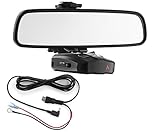 Radar Mount Mirror Mount Radar Detector Bracket + Direct Wire Power Cord - Cobra XRS iRadar [並行輸入品]