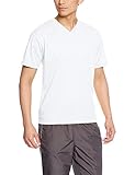 [グリマー] 半袖 メンズ 4.4オンス ドライ Vネック Tシャツ 00337-AVT ホワイト LL (日本サイズLL相当)