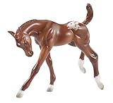 Breyer Colorful Foals Dun Quarter Horse and Chestnut Appaloosa Foal [並行輸入品]