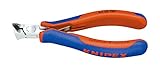 【KNIPEX／クニペックス】　エレクトロニクスエンドカッティングニッパー ［型番:6432-120]