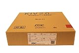 FDC(フジクラ・ダイヤケーブル) 電気機器用ビニル絶縁電線 KIV KIV 2SQ 赤 200m