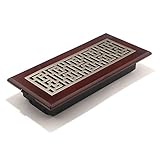 Accord GFCHSN410 Cherry Frame Floor Register with Forte Design, 4-Inch x 10-Inch(Duct Opening Measur